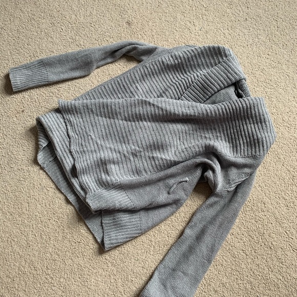 Grey wrap cardigan - Picture 3 of 3